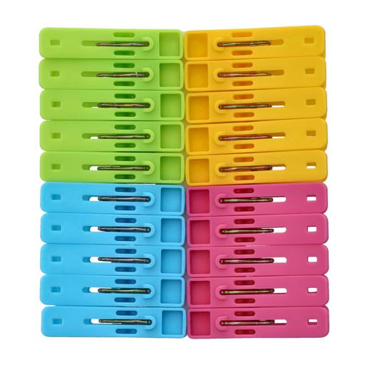 JK Plastic Cloth Clips for Laundry